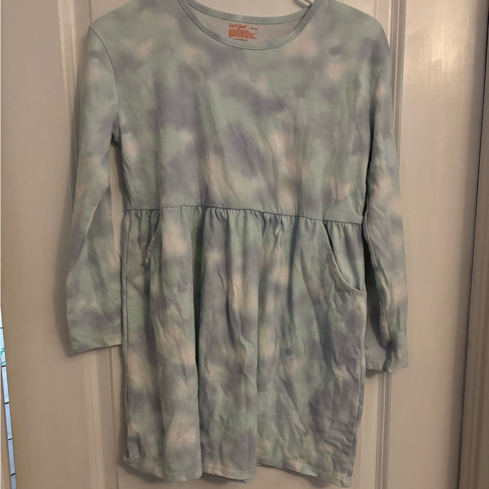 Cat & Jack Pastel Tie-Dye Shirt